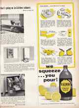 Better Homes & Gardens April 1958 Magazine Article: What's going on in kitchen cabinets