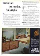 Better Homes & Gardens April 1958 Magazine Article: Practical facts abut your silver, china, and glass