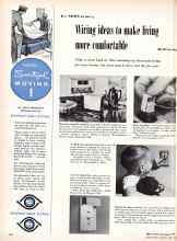 Better Homes & Gardens April 1958 Magazine Article: Wiring ideas to make living more comfortable