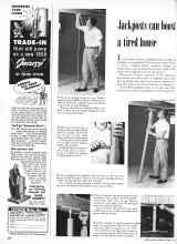 Better Homes & Gardens April 1958 Magazine Article: Jackposts can boost a tired house