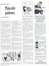 Better Homes & Gardens April 1958 Magazine Article: The diary of a Plain dirt gardener