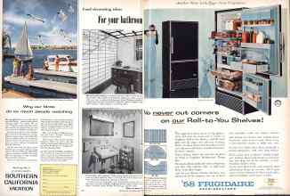 Better Homes & Gardens April 1958 Magazine Article: Page 22