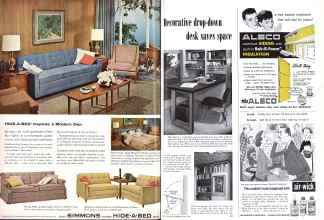 Better Homes & Gardens April 1958 Magazine Article: Page 38