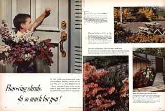 Better Homes & Gardens April 1958 Magazine Article: Page 62