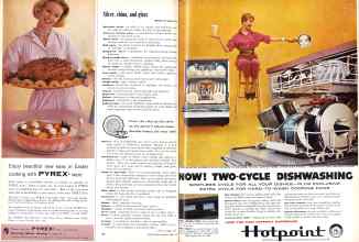 Better Homes & Gardens April 1958 Magazine Article: Page 128