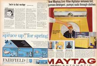 Better Homes & Gardens April 1958 Magazine Article: Page 140