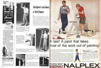 Better Homes & Gardens April 1958 Magazine Article: Page 208