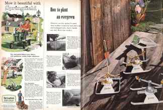 Better Homes & Gardens April 1958 Magazine Article: Page 210
