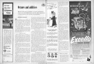 Better Homes & Gardens April 1958 Magazine Article: Octanes and additives