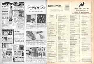 Better Homes & Gardens April 1958 Magazine Article: Page 244