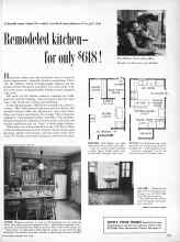 Better Homes & Gardens May 1958 Magazine Article: Remodeled kitchen-for only $618!