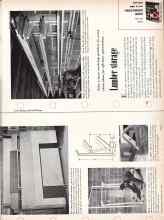 Better Homes & Gardens May 1958 Magazine Article: Lumber storage