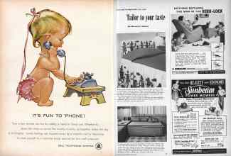 Better Homes & Gardens May 1958 Magazine Article: Page 20