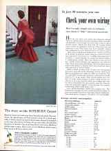 Better Homes & Gardens June 1958 Magazine Article: Check your own wiring