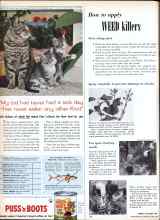 Better Homes & Gardens June 1958 Magazine Article: How to apply WEED killers