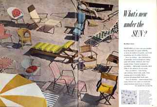 Better Homes & Gardens June 1958 Magazine Article: What's new under the SUN?
