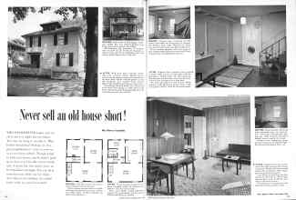 Better Homes & Gardens June 1958 Magazine Article: Never sell an old house short!