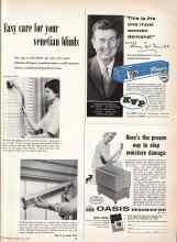 Better Homes & Gardens July 1958 Magazine Article: Easy care for your Venetian blinds