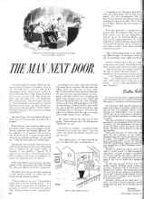Better Homes & Gardens July 1958 Magazine Article: THE MAN NEXT DOOR