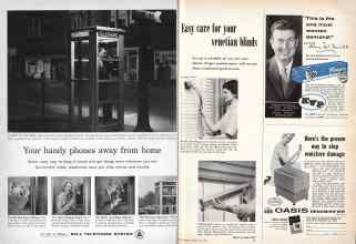 Better Homes & Gardens July 1958 Magazine Article: Page 16