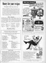Better Homes & Gardens August 1958 Magazine Article: Money for your recipes