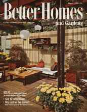 Better Homes & Gardens August 1958 Magazine Cover