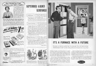 Better Homes & Gardens September 1958 Magazine Article: Page 12