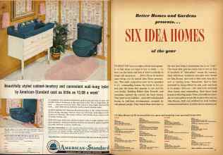 Better Homes & Gardens September 1958 Magazine Article: Page 44