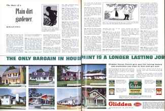 Better Homes & Gardens September 1958 Magazine Article: The diary of a Plain dirt gardener