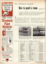 Better Homes & Gardens October 1958 Magazine Article: How to panel a room