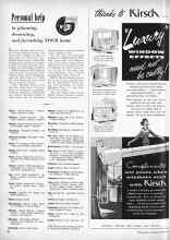 Better Homes & Gardens October 1958 Magazine Article: Personal help in planning, decorating and furnishing YOUR home