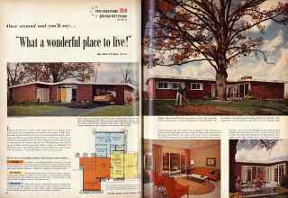Better Homes & Gardens October 1958 Magazine Article: 