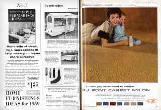 Better Homes & Gardens October 1958 Magazine Article: Page 180