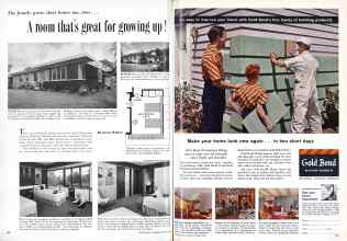 Better Homes & Gardens October 1958 Magazine Article: Page 184