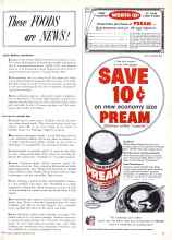 Better Homes & Gardens November 1958 Magazine Article: These FOODS are NEWS!