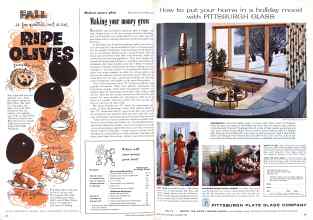 Better Homes & Gardens November 1958 Magazine Article: Page 26