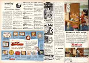 Better Homes & Gardens November 1958 Magazine Article: Page 158