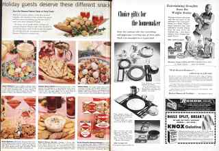 Better Homes & Gardens December 1958 Magazine Article: Page 90