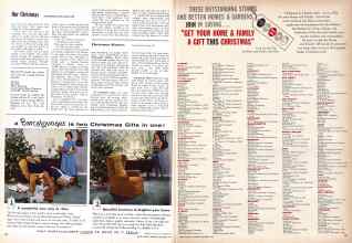 Better Homes & Gardens December 1958 Magazine Article: Page 120