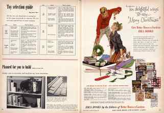 Better Homes & Gardens December 1958 Magazine Article: Page 128