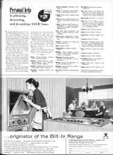 Better Homes & Gardens January 1959 Magazine Article: Personal help in planning, decorating and furnishing YOUR home