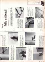 Better Homes & Gardens January 1959 Magazine Article: How to Build a partition wall