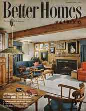 Better Homes & Gardens January 1959 Magazine Cover