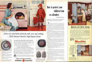 Better Homes & Gardens January 1959 Magazine Article: Page 24