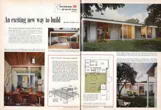Better Homes & Gardens January 1959 Magazine Article: An exciting new way to build