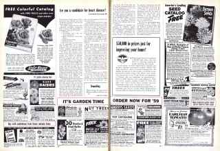 Better Homes & Gardens January 1959 Magazine Article: Page 96