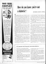 Better Homes & Gardens February 1959 Magazine Article: How do you know you're not a diabetic?