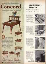 Better Homes & Gardens February 1959 Magazine Article: HANDYMAN HOW-TO