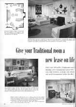 Better Homes & Gardens February 1959 Magazine Article: Give your Traditional room a new lease on life