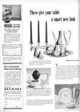 Better Homes & Gardens February 1959 Magazine Article: These give your table a smart new look